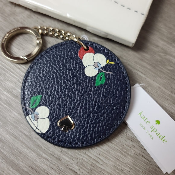 Kate Spade Keychain with Floral Print - Picture 2 of 6